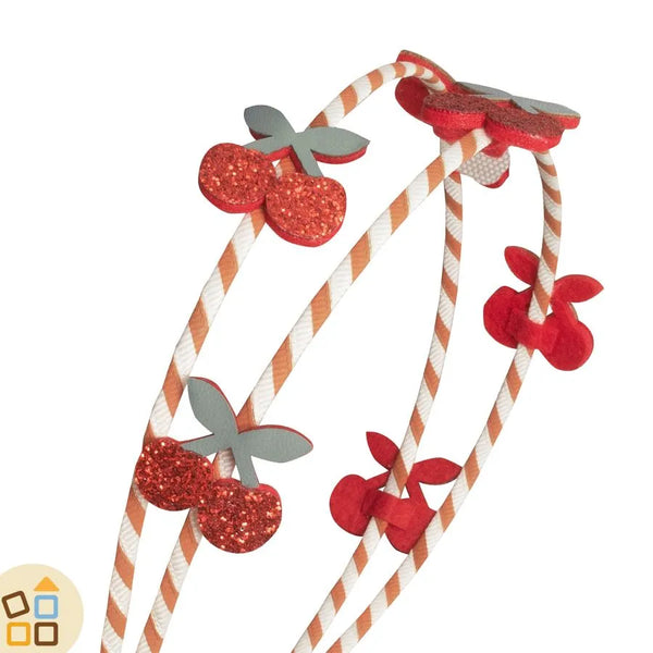 Cerchietto Cuore Rosso Con Paillettes Glitter | Fascia Capelli A Forma Di Cuore Per San Valentino | Confezione Da 2
