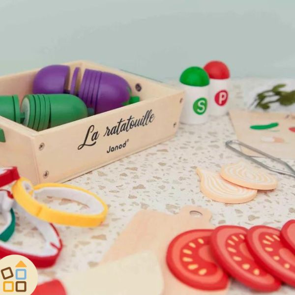 Janod - Ruota del Tempo in Legno FSC - Calendario Educativo per Bambini - Gioco Educativo - Giocattolo in Legno FSC - dai 3 Anni, J09623