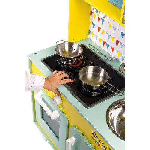 Gelateria Giocattolo Legno Per Bambini - Set Completo Con Coni E Monete