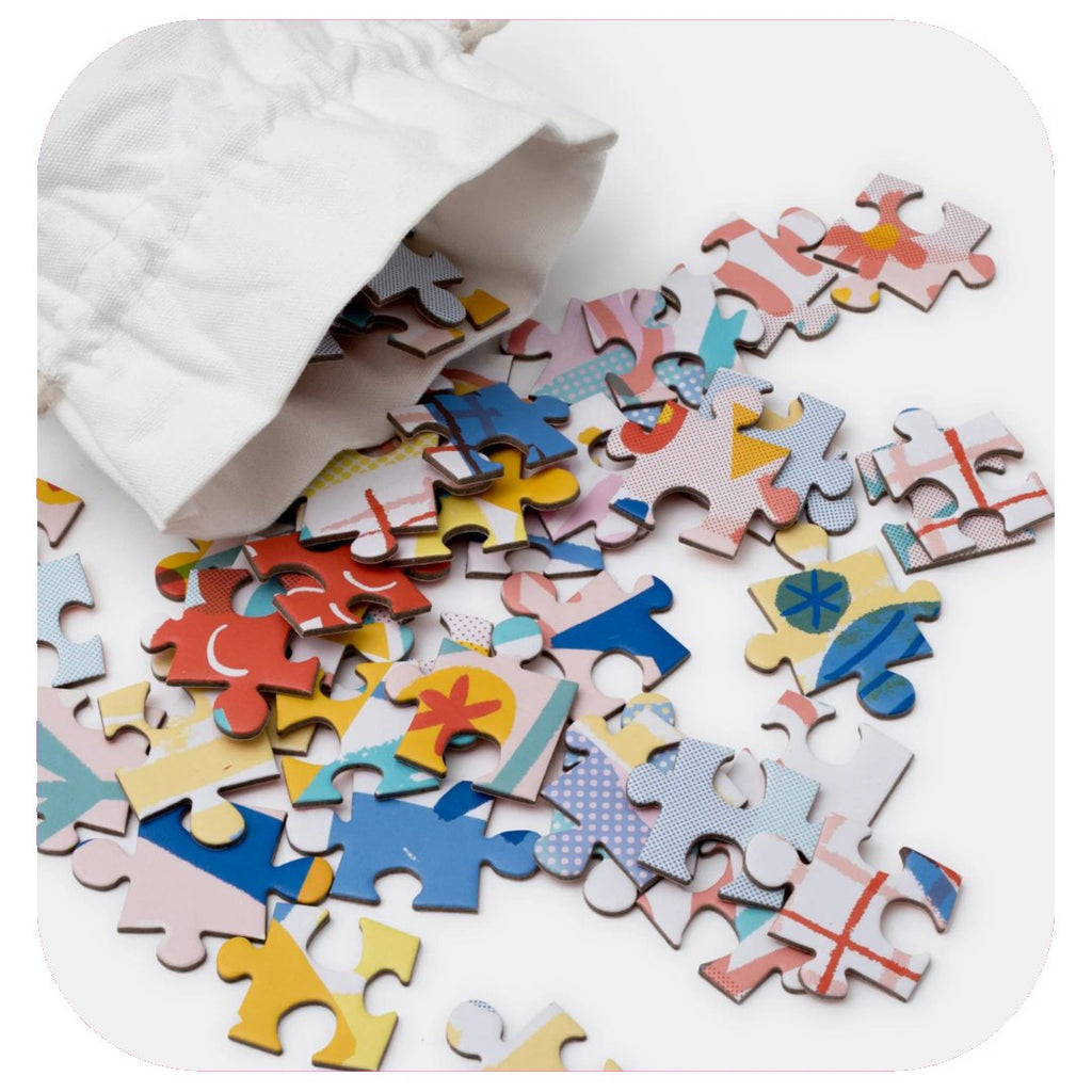 Puzzle tattile montessori multi sensoriale bambini pezzi