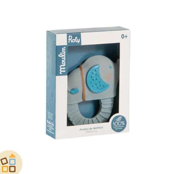 Small Foot Scatola Portagiocattoli Elefante Con Sedile E Ruote - Wildlife - Design Moderno - 2