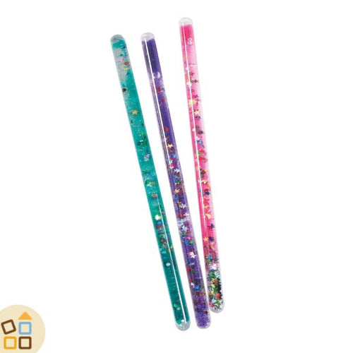 Bacchetta Magica Glitter e Stelle (3 colori)
