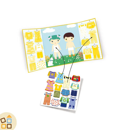 Primi Adesivi Riposizionabili, Vestiti