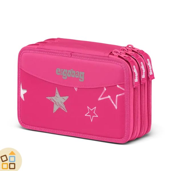 astuccio-maxi-3-piani-scuola-bambini-elementare-montessori-colorare-ergobag-starlight-stelle-fucsia-negozio-giocattoli-toys-genova-centro-gioco-educativo