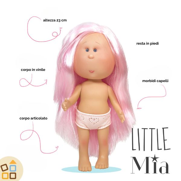 Bambola 23 cm, Little Mia 3110