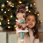 Bambola Morbida in Stoffa (35 cm) - Evi Christmas Doll 2023