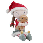 Bambola Morbida 35 cm, Rosa Christmas Doll