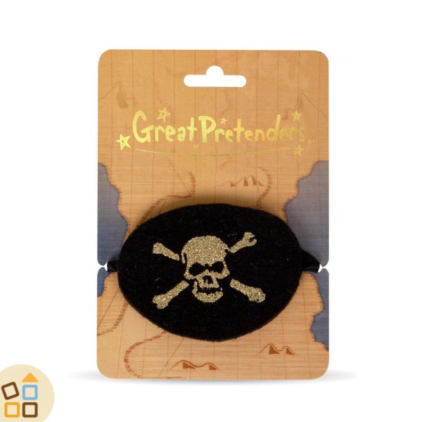 Set Accessori Pirata Per Bambini: Cappello, Uncino E Benda Sull'Occhio - PAPAPANDA - 2