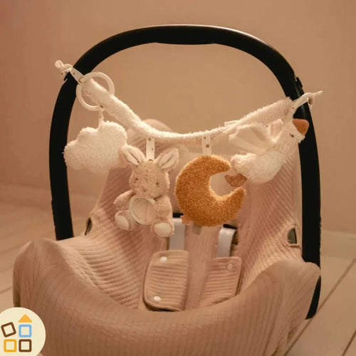 Catenella Attività per Passeggino o Ovetto, Newborn Naturals