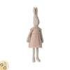 Coniglietta in Abito Rosa fatto a maglia (Size 4)