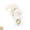 Coniglio Morbido Peluche con Scatola, Bianco