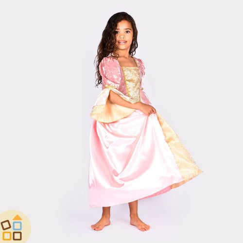 Vestito da Principessa Rosa e Oro