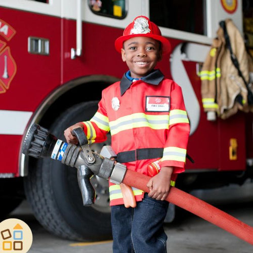 Costume da Pompiere con Accessori
