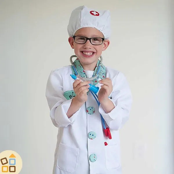 Costume Dottore Costume Dottoressa Bambina Giochi Bimba Kit