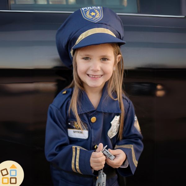 Costume Carnevale Bambini  Agente di Polizia (5-7 anni) – cgEdù - Centro  Gioco Educativo