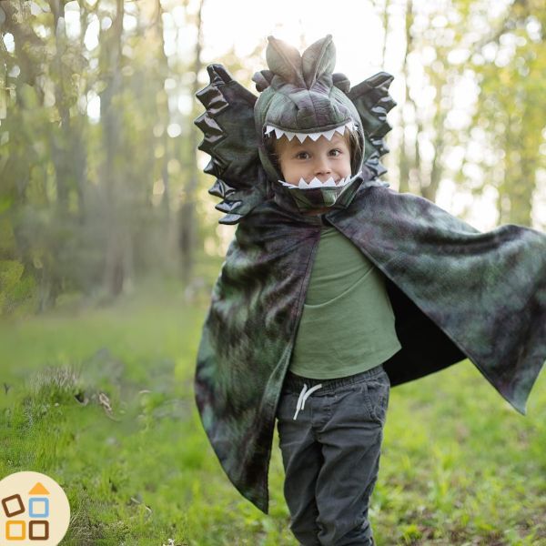 Generico Costume Di Dinosauro - Abito Fossile Preistorico Peluche | Set Di Costumi Della Colonna Vertebrale Di Dinosauro Di Halloween, Per Cosplay Per Uomini Donne Per Bambini Adulti Mascherare Le Va - 5