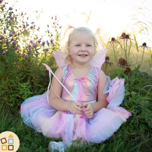 Costume Fata dell'Arcobaleno - Gonna + Ali