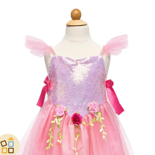 Costume Fata Rosa Scintillante