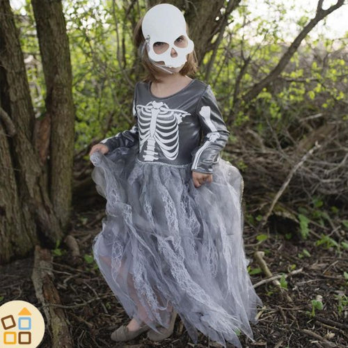 costume-halloween-bambina-scheletro-vestito-grigio-great-pretenders-33165-regalo-negozio-giocattoli-toys-genova-centro-ggioco-educativo_6