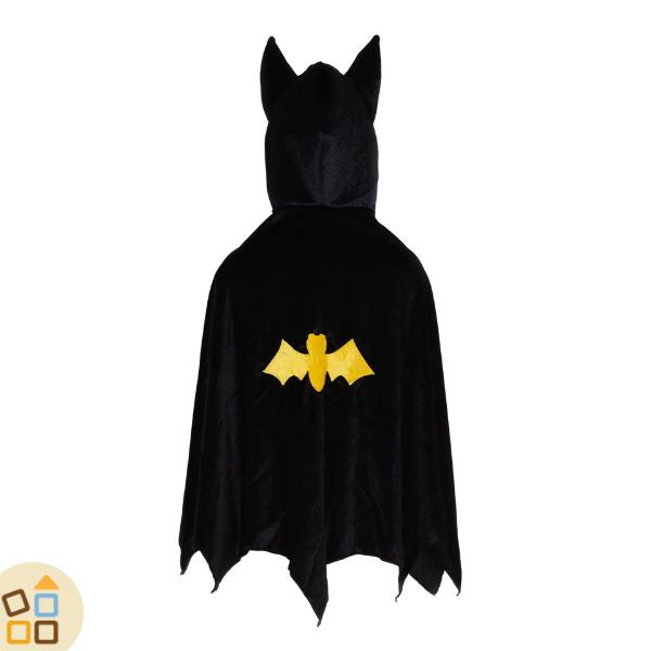 Costume da Pipistrello per Bambini 3-12 Anni, Tuta Nera da Costume da Pipistrello per Bambini 3-12 Anni, Tuta Nera da