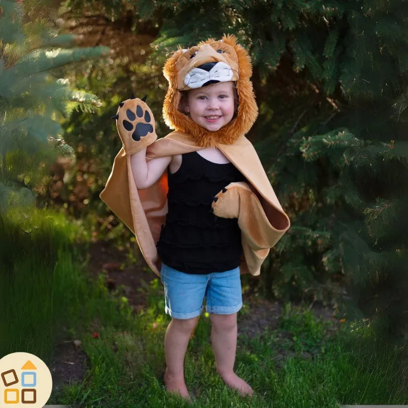 Baby mantello leone | Giochi di immaginazione | Costumi e travestimenti | Giochi per Bambini e Ragazzi Baby mantello leone | Giochi di immaginazione | Costumi e travestimenti | Giochi per Bambini e Ragazzi