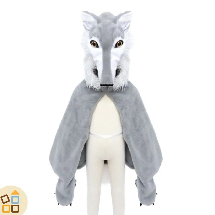 Costume per Bambini da Lupo, Carnevale Halloween (1-6 anni