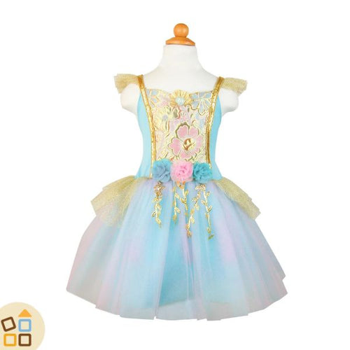 Costume da Sirenetta con Coda Dorata