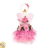 Costume da Fata dei Fiori Rosa con Ali