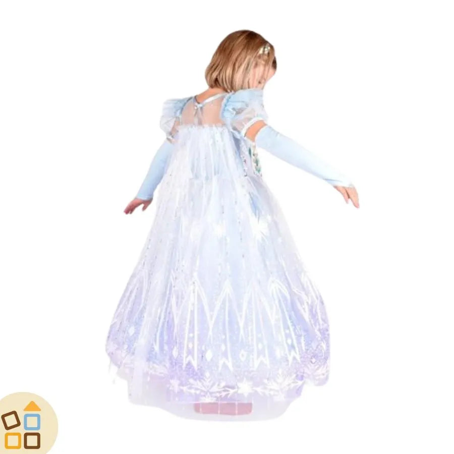 Elsa Dress Amazon Abito Frozen Vestito Elsa Frozen Amazon Vestito