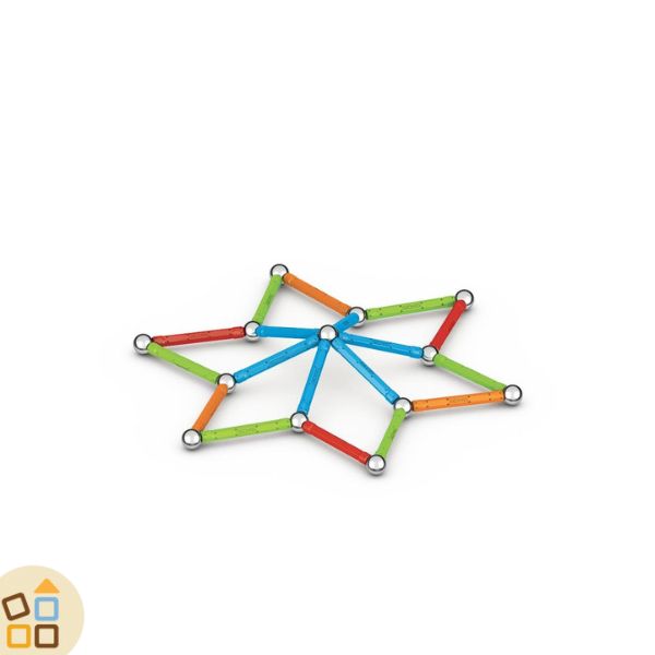 Gioco di Costruzioni Magnetiche Geomag Supercolor 42 pz (3-99