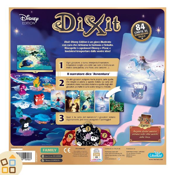 Asmodee Italia Dixit, Gioco da Tavolo per Tutta la Famiglia, Edizione in Lingua Italiana, 8016 & Dixit Anniversary Gioco da Tavolo Edizione Italiana, Colore, 8014 Asmodee Italia Dixit, Gioco da Tavolo per Tutta la Famiglia, Edizione in Lingua Italiana, 8016 & Dixit Anniversary Gioco da Tavolo Edizione Italiana, Colore, 8014