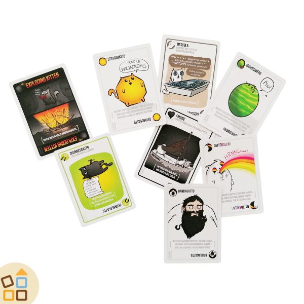 Asmodee Exploding Kittens - Il Gioco Da Tavolo - Gioco Di Società Per 2 6 Giocatori Gioco Strategico E Divertente A Partire Dai 7 Anni 15 30 Minuti Versione Italiana 0 5 Asmodee Exploding Kittens - Il Gioco Da Tavolo - Gioco Di Società Per 2 6 Giocatori Gioco Strategico E Divertente A Partire Dai 7 Anni 15 30 Minuti Versione Italiana 0 5