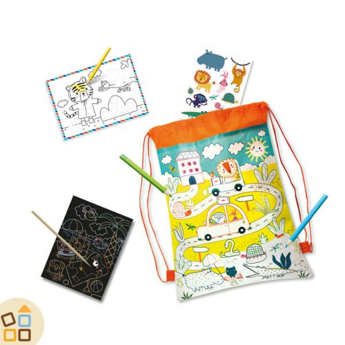 Set Giochi da Viaggio con Zaino