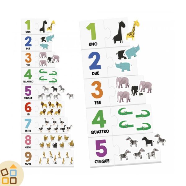 Tombola Tattile dei Numeri Montessori - Headu - Montessori - Lettura e