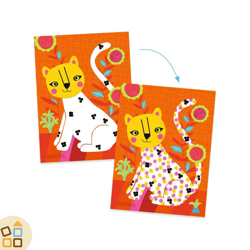 Primo Kit per Colorare, Pois Pavone