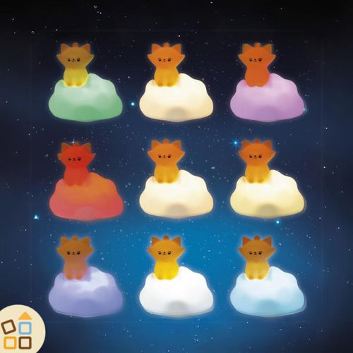 Luce Notturna Ricaricabile Morbida, Volpe su Nuvola