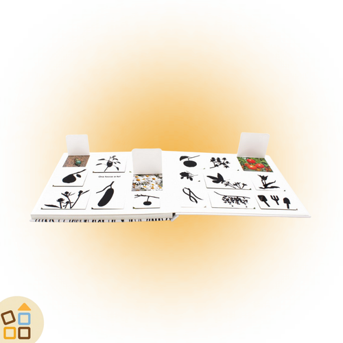 Libro con Foto Realistiche, Giardino (Lista Natale 1)