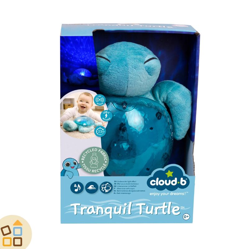 Luce Notturna 3D A Forma Di Tartaruga In Cristallo Con Base LED In Legno - Regalo Donna Bambini - 2