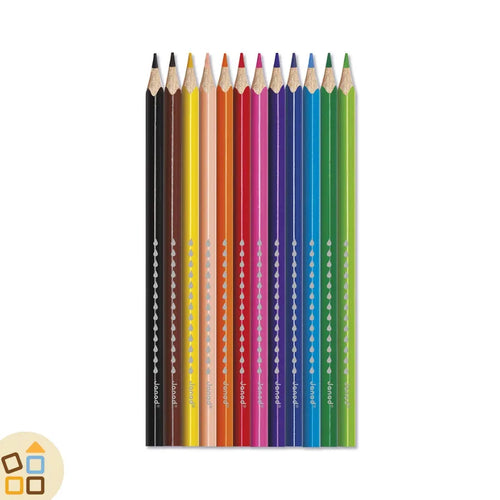 Matite Acquarellabili con Pennello (12pz)