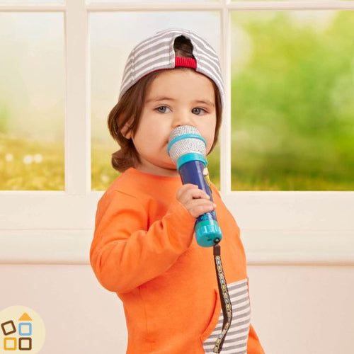 Microfono Karaoke (con 8 canzoni e amplificatore voce)