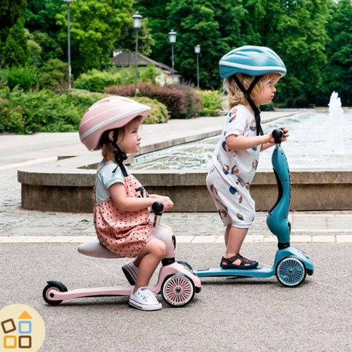 Triciclo e Monopattino 2 in 1 - Azzurro Mirtillo