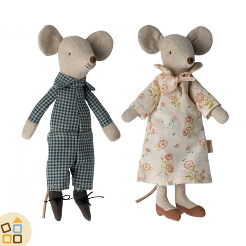 Topini Nonni nella Scatola dei Sigari