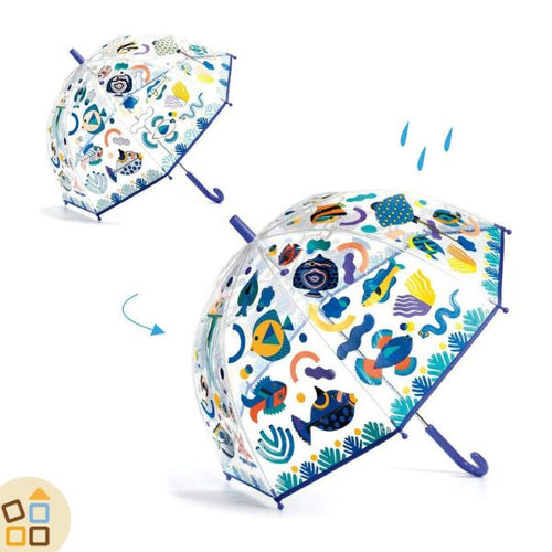 Ombrello Cambia Colore (M 4-8 anni), Mare