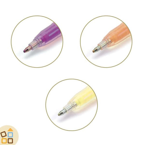 Penne Gel Multicolore, Colori Pastello