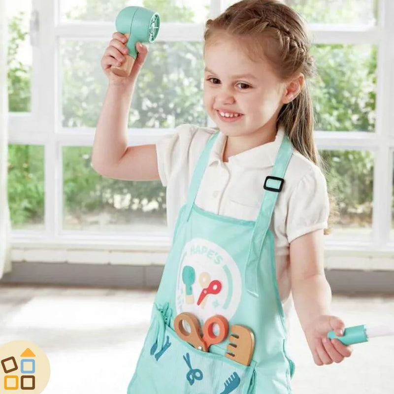 Phon Giocattolo Funzionante Set Parrucchiere Hape 3 8 anni Centro Gioco Educativo