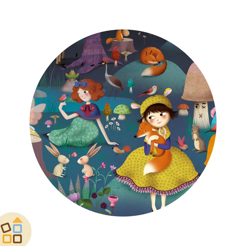 Educa - Set di 2 puzzles per bambini con 48 pezzi | Di Kasandra Forest Stories. Misure: 28 x 20 cm. Raccomandato da 4 5 6 anni (19687 Educa - Set di 2 puzzles per bambini con 48 pezzi | Di Kasandra Forest Stories. Misure: 28 x 20 cm. Raccomandato da 4 5 6 anni (19687