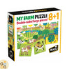 Puzzle 8+1 My Farm Grandi Pezzi Double-Face (Lista Natale 4)
