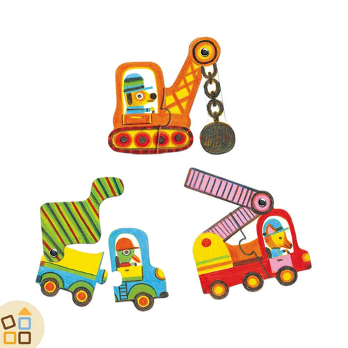 Puzzlo Duo, Veicoli Articolati