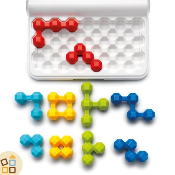 Janod - Battaglia di colori (legno e cartone) - Gioco di velocità e strategia - Da 2 a 6 giocatori - Da 5 anni - J02699