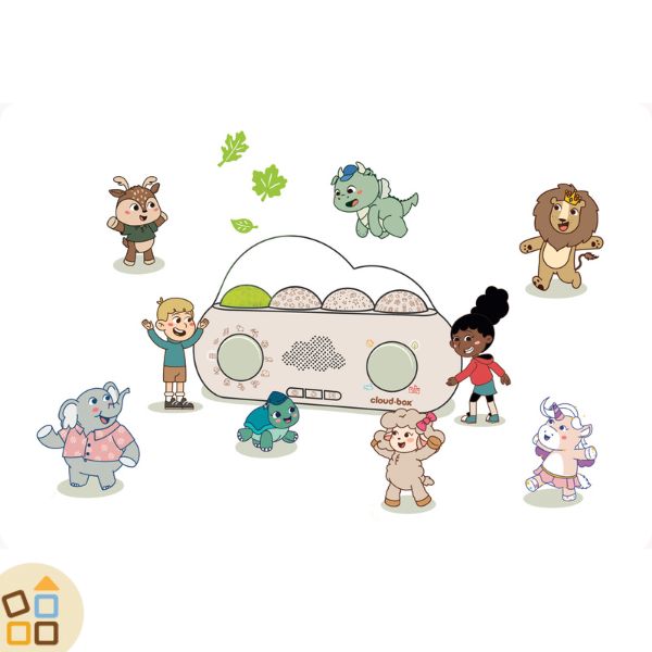 CloudBox™  Raccontastorie per Bambini e Luce da Notte (0-8 anni